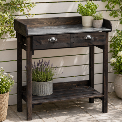Plokk outlet store wooden shelves and home goods display